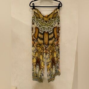 Camilla Franks, Harem Pants With Fitted Ankles, Medusa, 100% Silk, OS